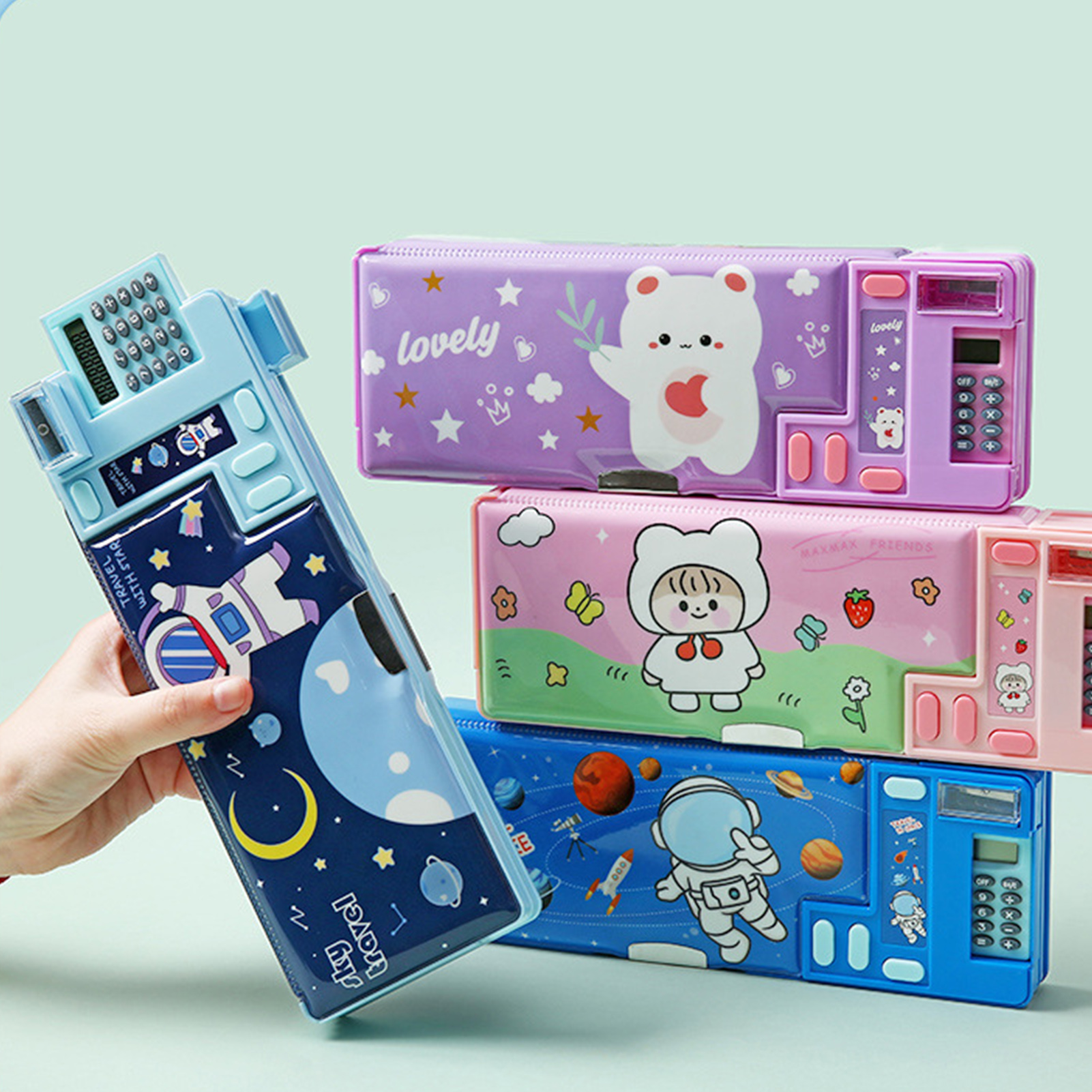 Office And Tech - Multi Functional Stationery Box Smart Female