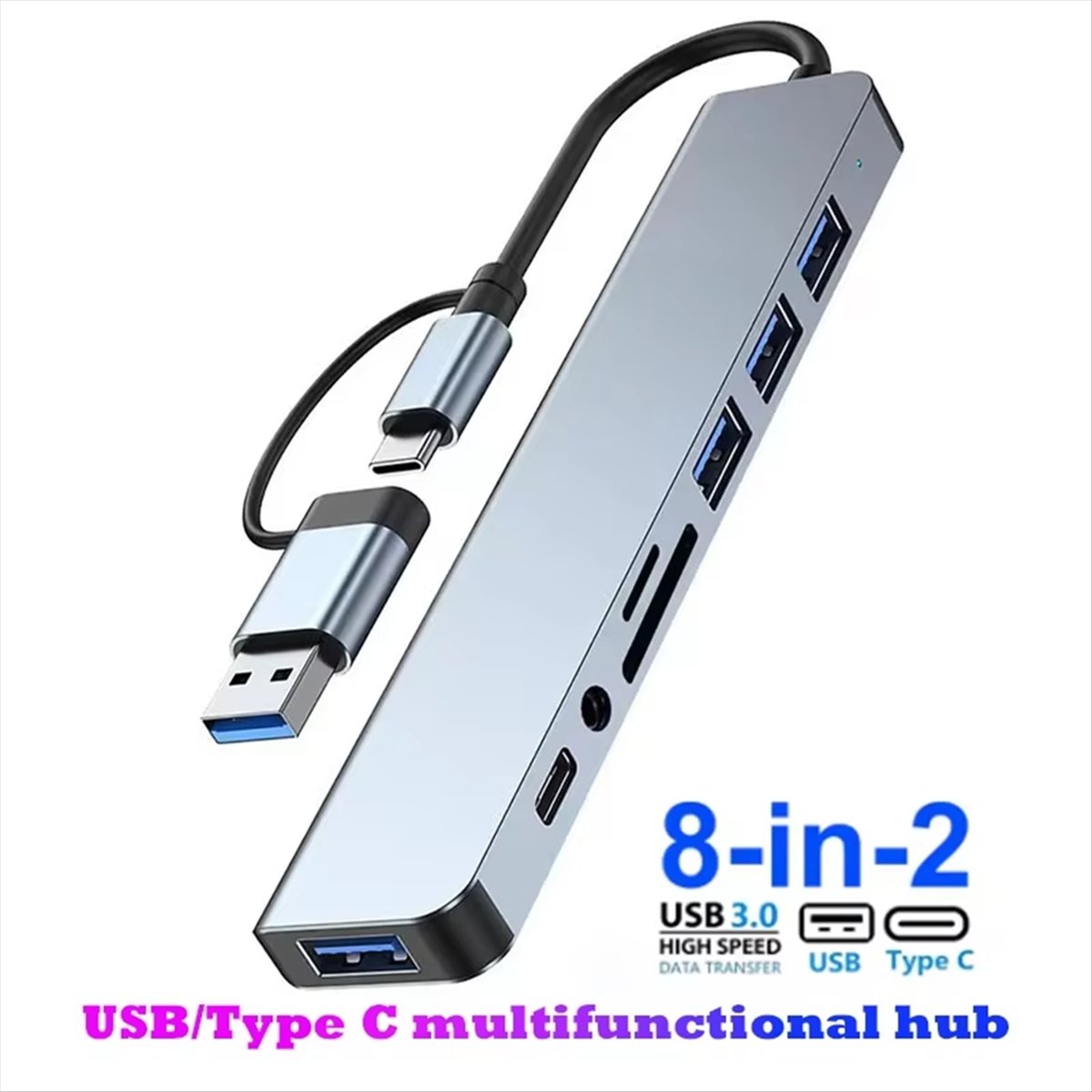 Friendly!8 in 2 USB +Type C HU - Docking Station Usb C recensione e prezzo