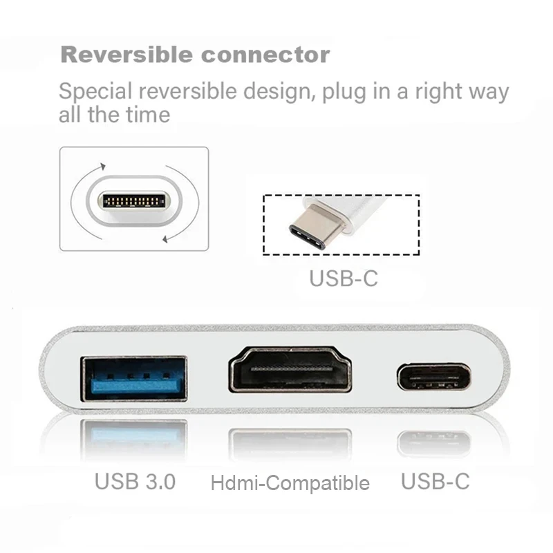 3 IN 1 USB PD HDMI Docking Sta - Docking Station Usb C recensione e prezzo