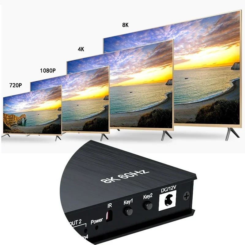 8K 4x2 HDMI2.1 Matrix Video Di - Hdmi Matrix Switch recensione e prezzo