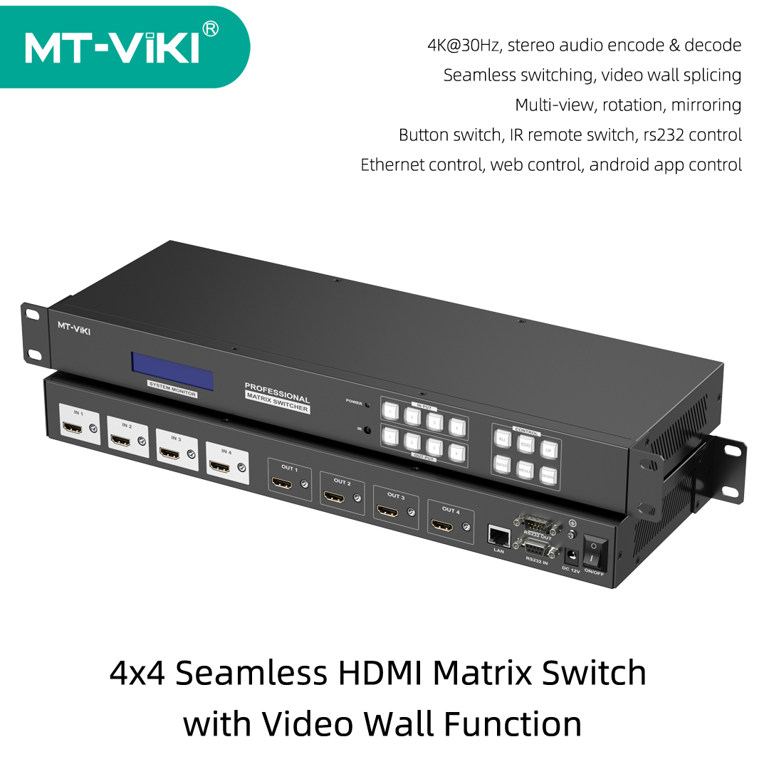 MT-VIKI 4x4 Seamless HDMI Matr - Hdmi Matrix Switch recensione e prezzo