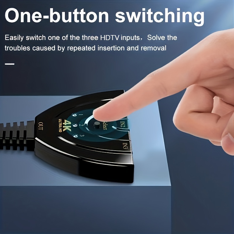 4K*2K 3 Port HDTV-compatible S - Hdmi Matrix Switch recensione e prezzo