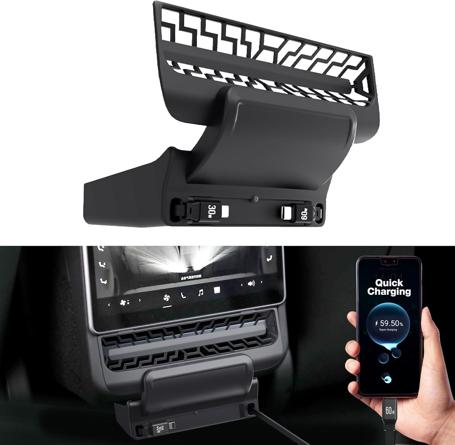 For Tesla Model 3/Y 2021-2023  - Docking Station Usb C recensione e prezzo