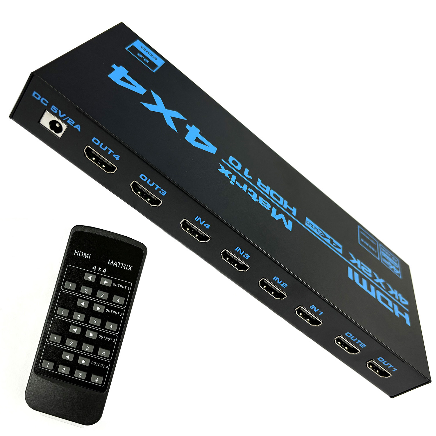 4K HDMI Matrix Switch 4 in 4 O - Hdmi Matrix Switch recensione e prezzo