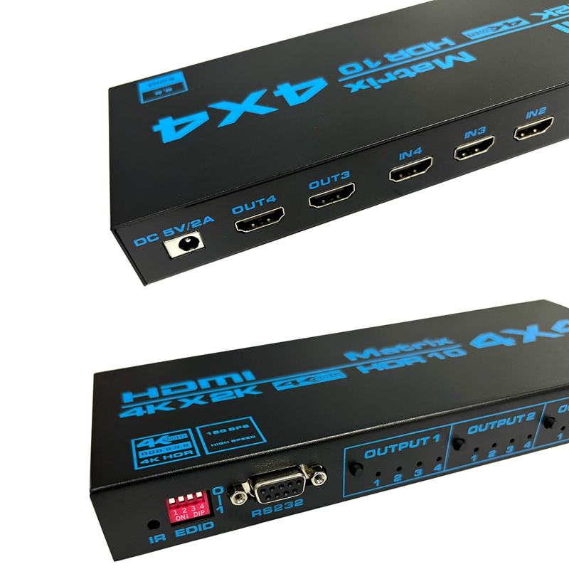 4K HDMI Matrix Switch 4 in 4 O - Hdmi Matrix Switch recensione e prezzo