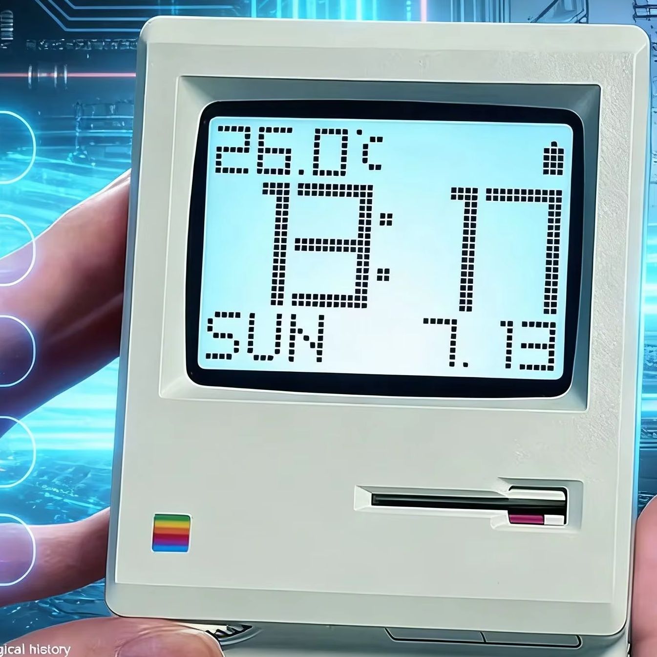 Retro Nostalgic Maclock Alarm  - Office Tech Gifts recensione e prezzo