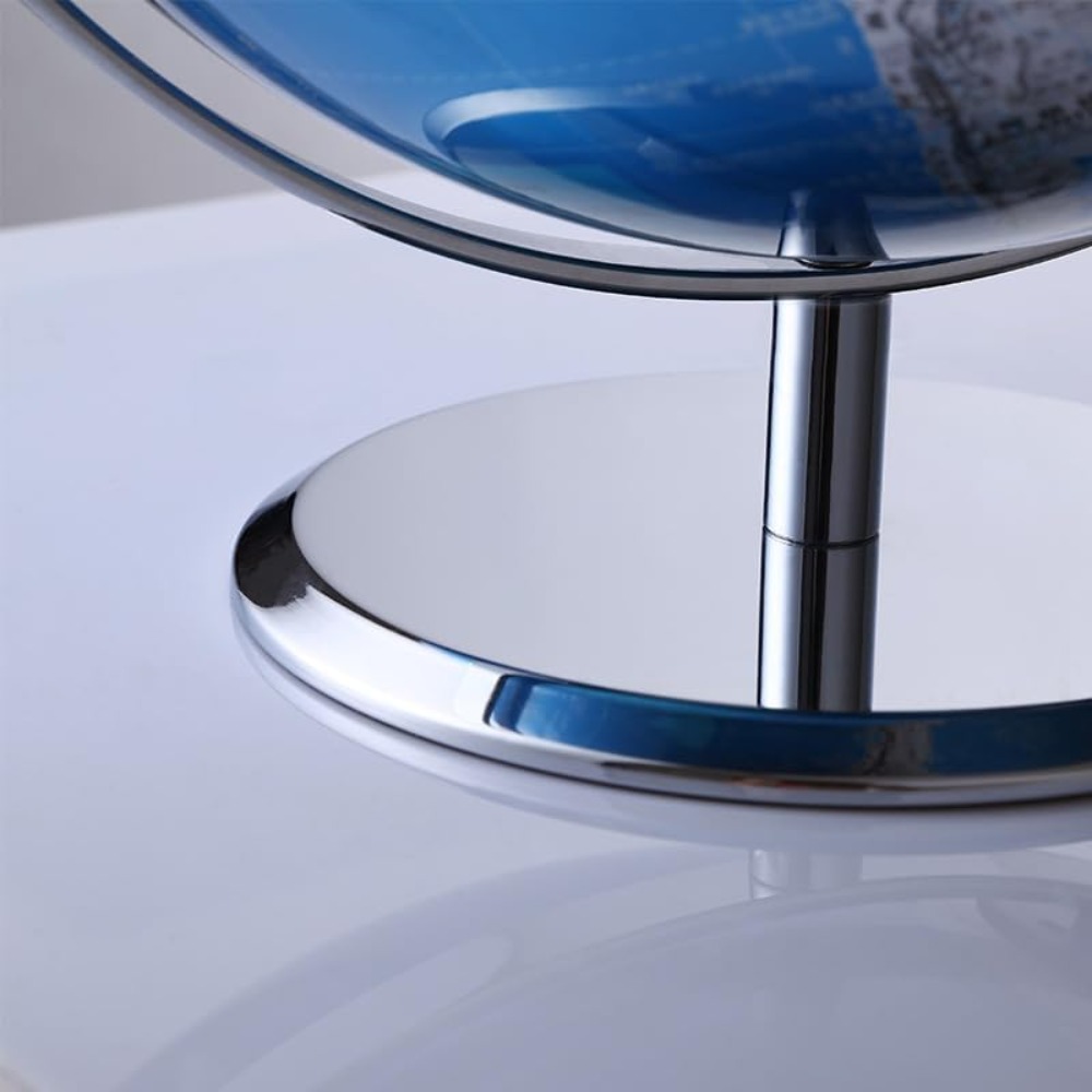8 Inch World Globe with Stainl - Office And Tech recensione e prezzo