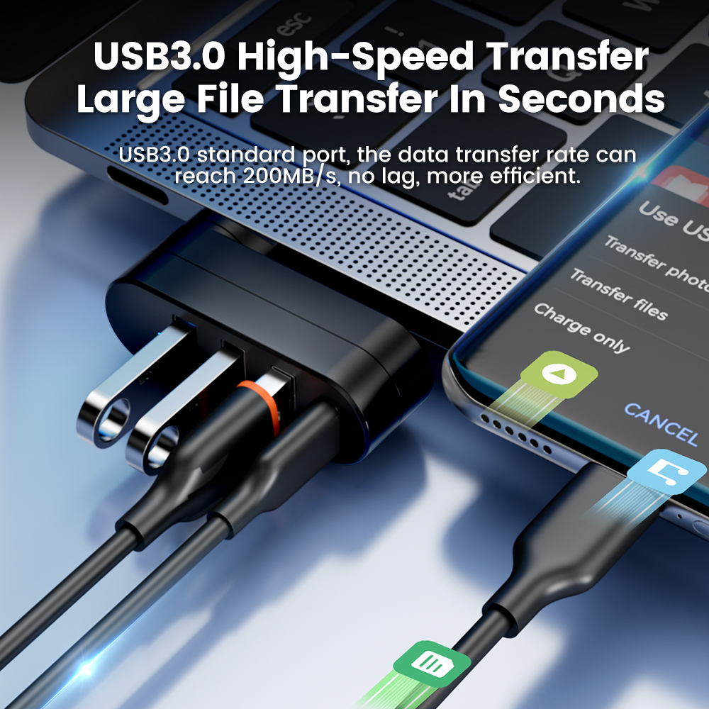 USB 3.0 Power Adapter 180° Rot - Docking Station Usb C recensione e prezzo