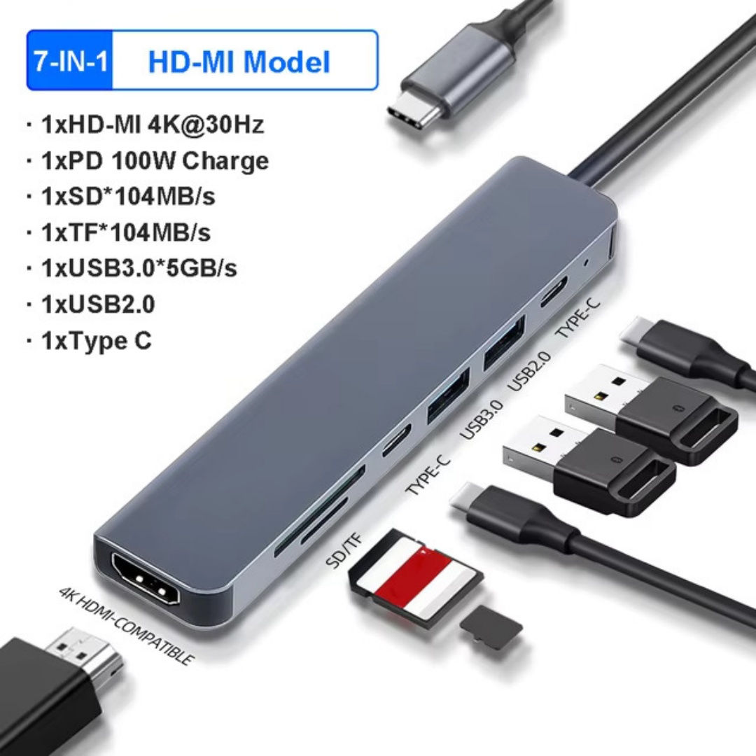 4/7/8/11in1 Docking Hub 4K USB - Docking Station Usb C recensione e prezzo