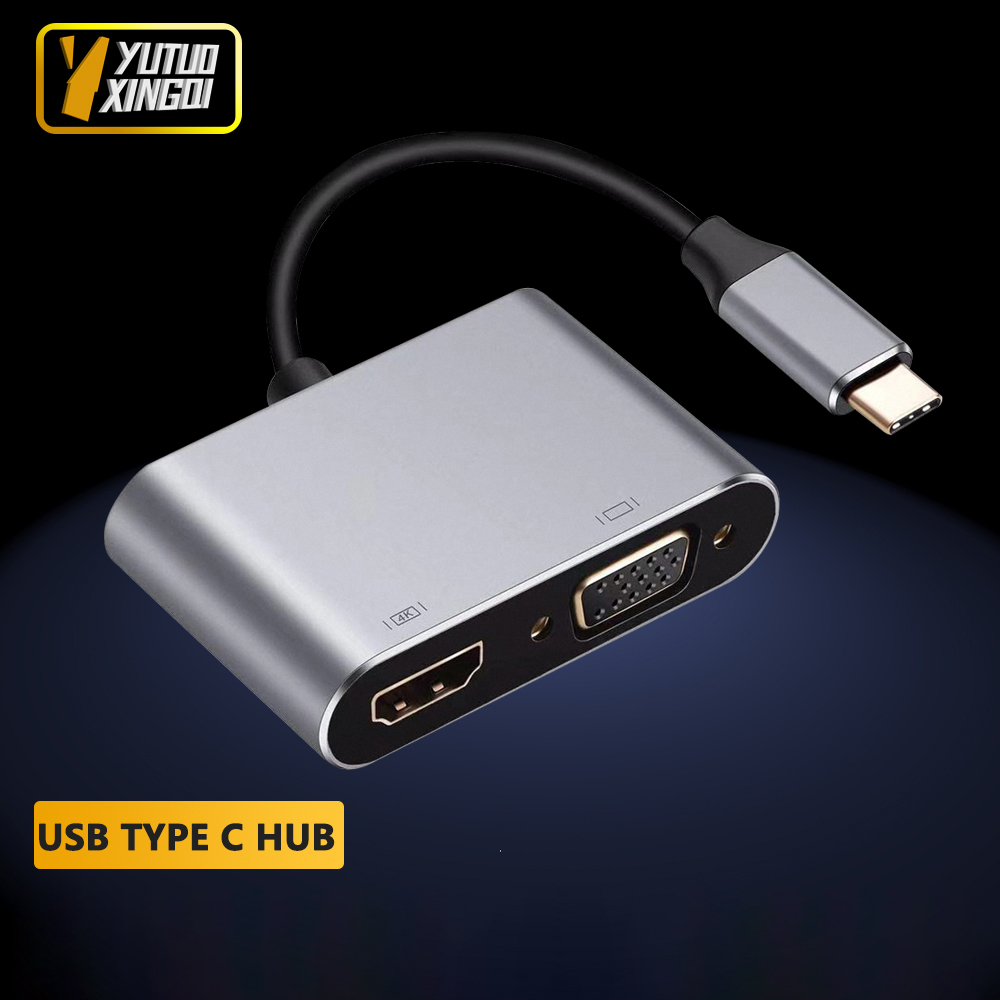 4K USB Type C to VGA 1080P USB - Docking Station Usb C recensione e prezzo