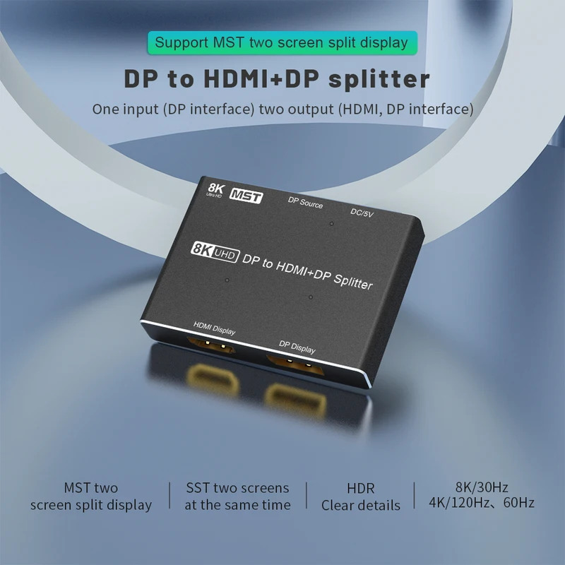 8K MST Displayport to HDMI Spl - Hdmi Matrix Switch recensione e prezzo