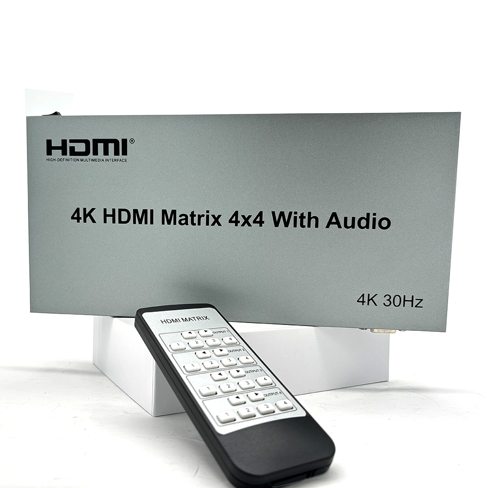 4K 60Hz 4x4 HDMI Matrix with R - Hdmi Matrix Switch recensione e prezzo