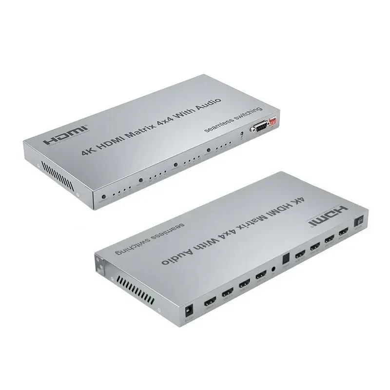 4K 60Hz 4x4 HDMI Matrix with R - Hdmi Matrix Switch recensione e prezzo