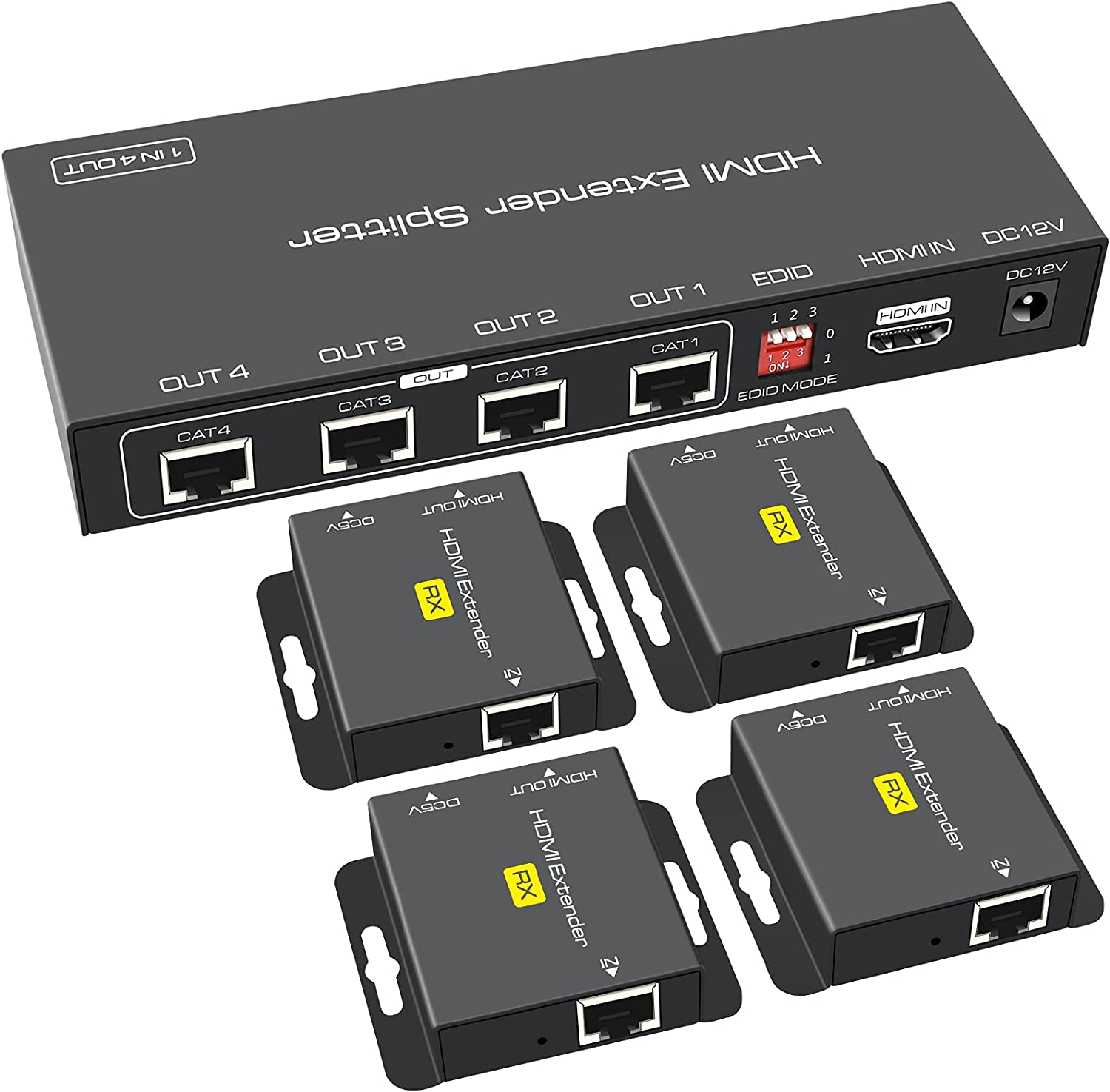 1 in 2 out HDMI Splitter Exten - Hdmi Matrix Switch recensione e prezzo
