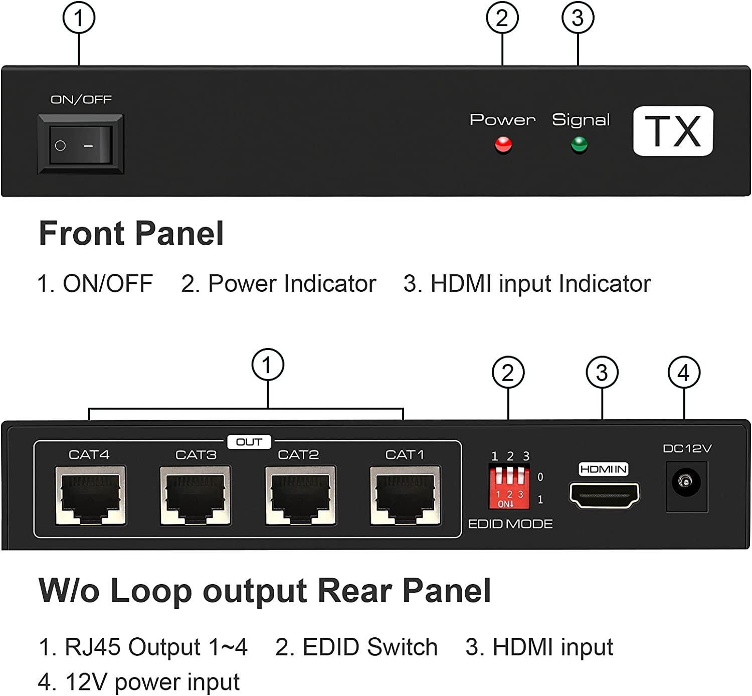 1 in 2 out HDMI Splitter Exten - Hdmi Matrix Switch recensione e prezzo