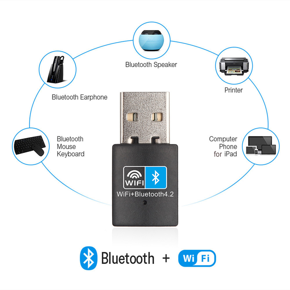 2 In 1 USB Wifi Bluetooth-comp - Gigabit Network Card recensione e prezzo