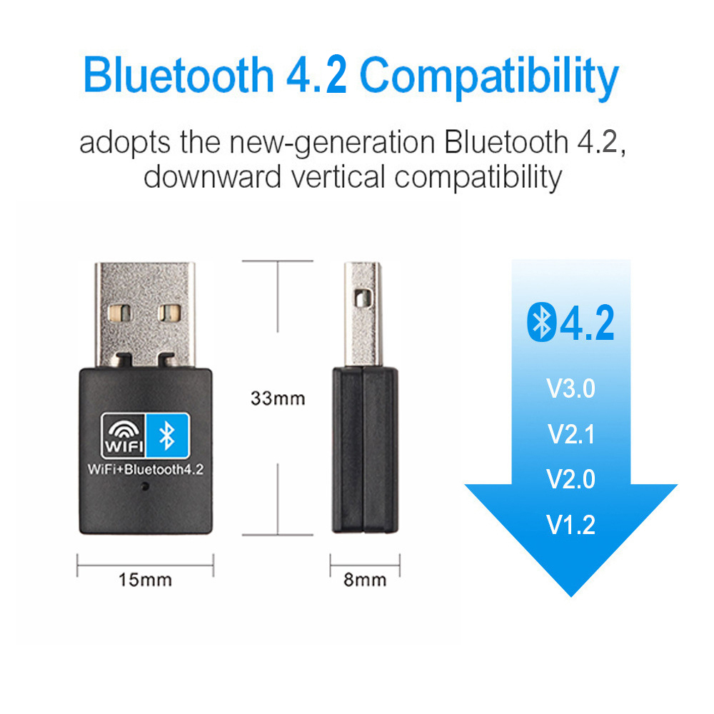2 In 1 USB Wifi Bluetooth-comp - Gigabit Network Card recensione e prezzo
